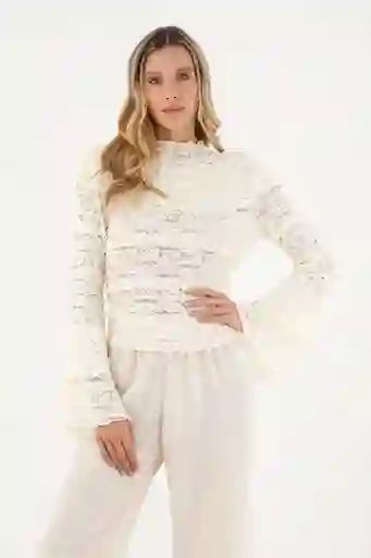 Camisa Skye Blanco Talla 00 XS