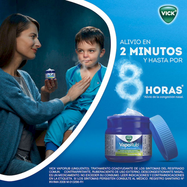 Vick VapoRub Ungüento 3 Unidades / 100 g