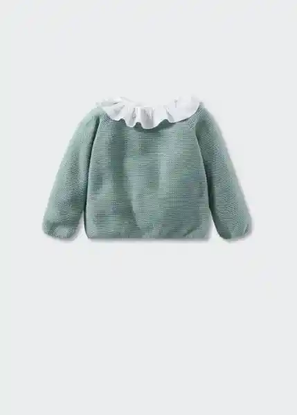 Jersey Chiara3 Verde Pastel Talla 64 Niños Mango