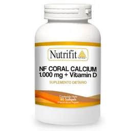 Nutrifit Suplemento Dietario Coral Calcium + Vitamina D