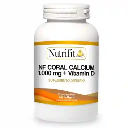 Nutrifit Suplemento Dietario Coral Calcium + Vitamina D