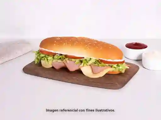 Sándwich de Jamón y Queso