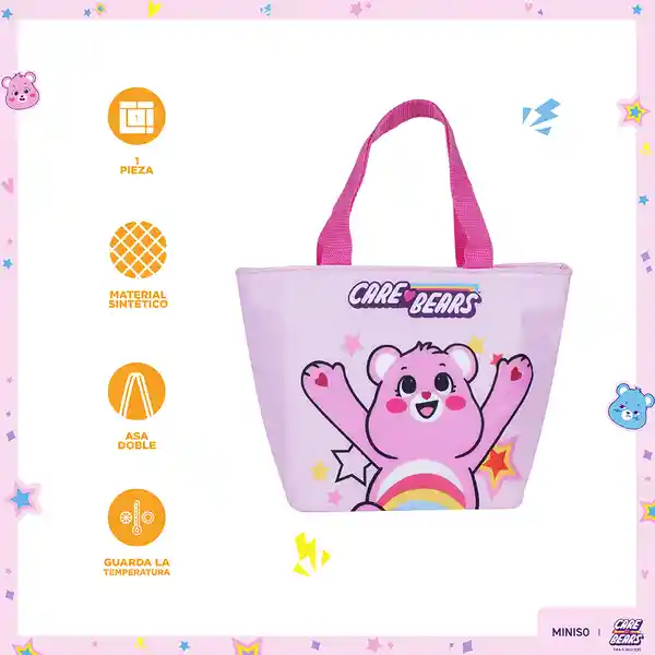 Lonchera Colección Care Bears Rosa Miniso