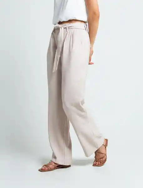 Pantalón Siena Beige Arena Claro 10 730E503 Naf Naf