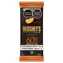 Barra de Chocolate Hersheys Naranja (85 Gr)