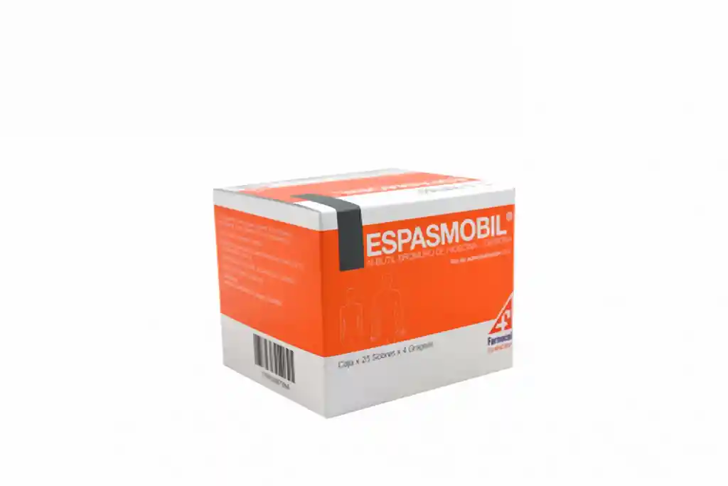 Espasmobil Antiespasmódico (10 mg/300 mg) Grageas