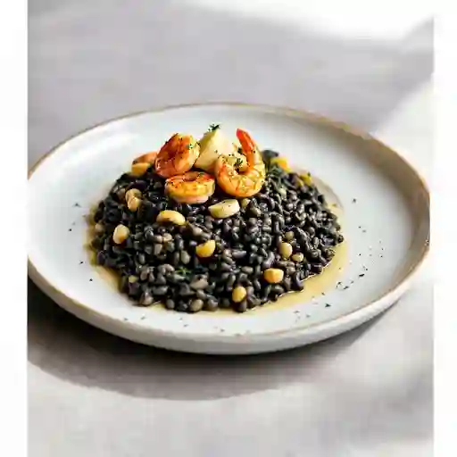 Risotto En Tinta De Calamar