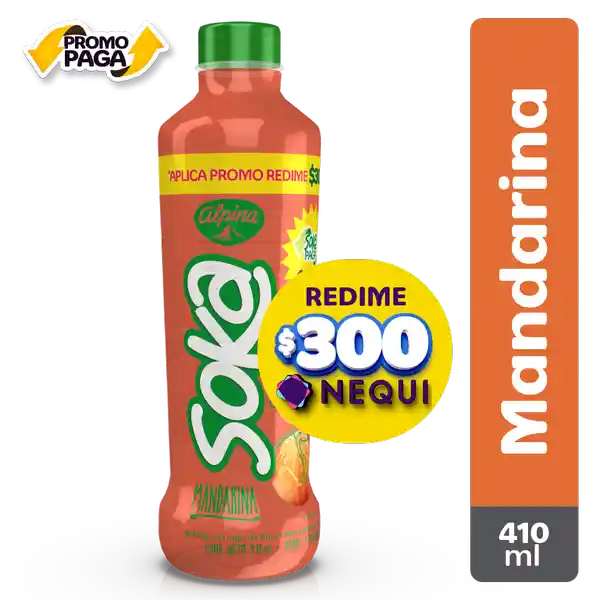 Soka Jugo Sabor a Mandarina