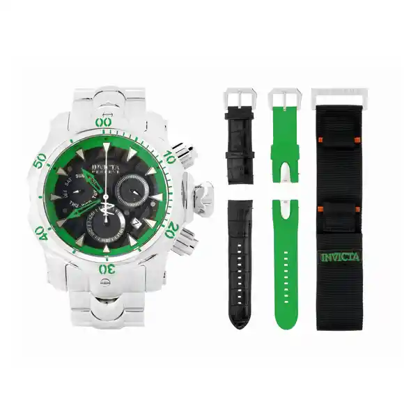 Invicta Reloj Hombre Acero Negro Verde 32947