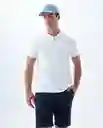 Camiseta Hombre Blanco Talla S 800G000_BLA110601 Americanino