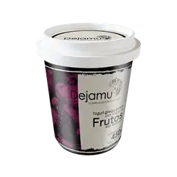 Dejamu Yogurt Griego Entero Sabor a Frutos del Bosque
