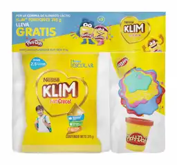 Klim Alimento Lácteo Forticrece + Plastilina Playdoh