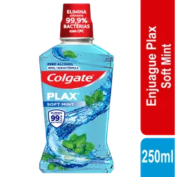 Colgate  Enjuague Bucalplax Soft Mint 250Ml