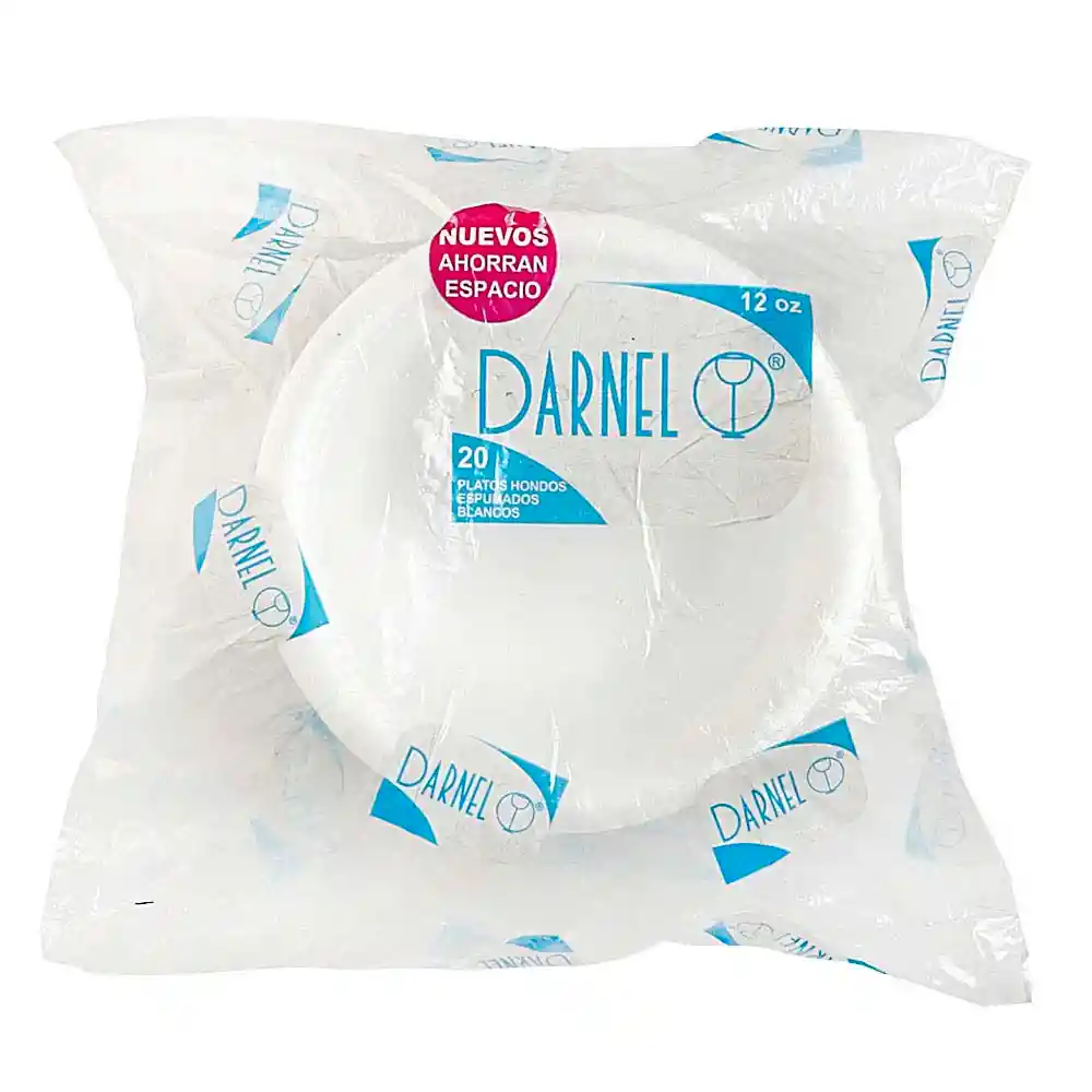 Darnel Plato Hondo Desechable