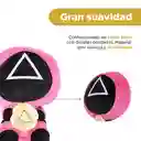 Peluche Guardia Rojo Juego Del Calamar Serie Miniso