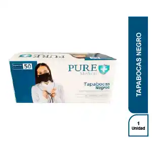 Tapaboca TermoselladoPure Medical Negro