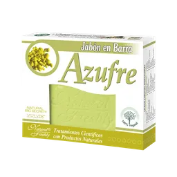 Jabón de Azufre Natural Freshly en Barra
