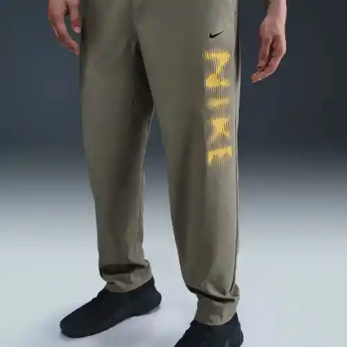 Nike Pantalón Form Alto Swoosh de Hombre Verde Talla L