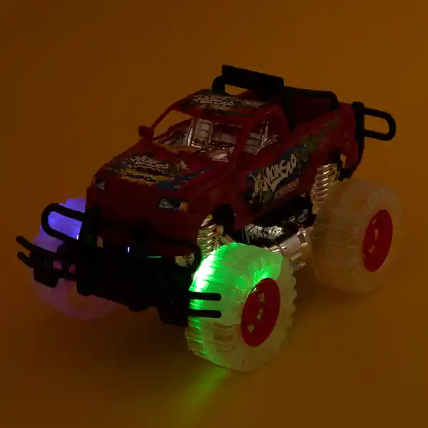Juguete Carro Todoterreno de Tracción Rojo Miniso