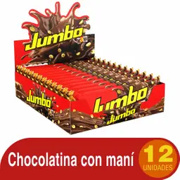 Jumbo Chocolatina con Leche y Maní