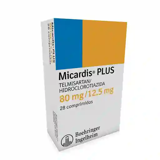 Micardis Plus (80 mg/12.5 mg) 28 Comprimidos