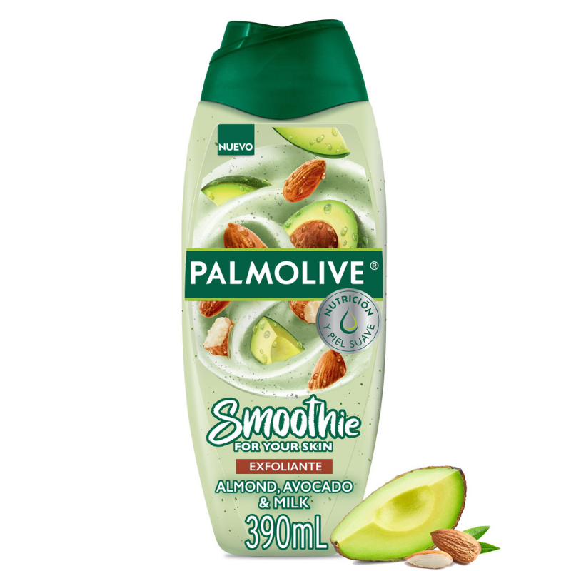 Palmolive Jabón Líquido Corporal Smoothie Almendra 390 ml