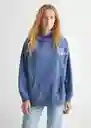 Buzo Sudadera Times Azul Talla 18 Teen Niñas Mango