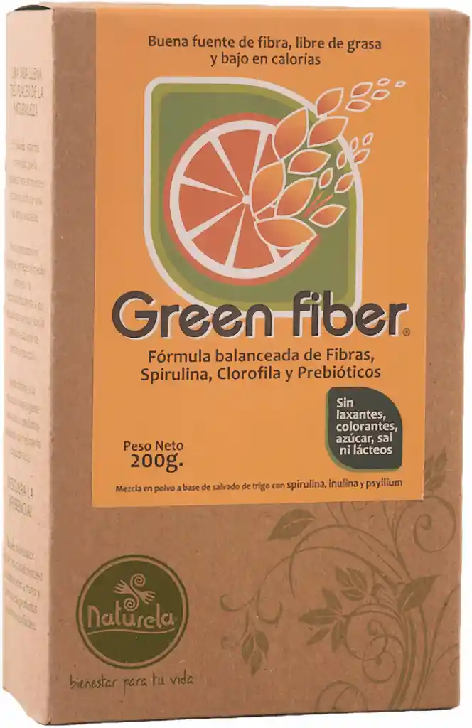 Naturela Green Fiber Con Clorofila