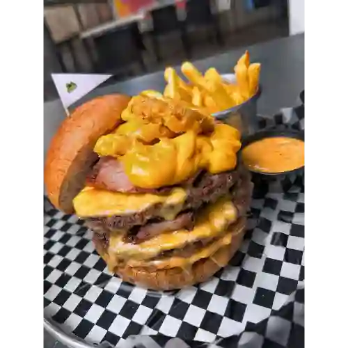 Onion Cheddar Burger