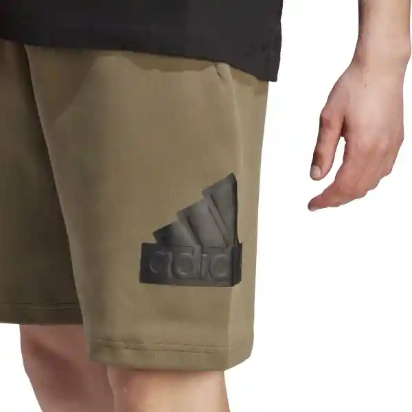 Adidas Short Para Hombre Verde Talla L