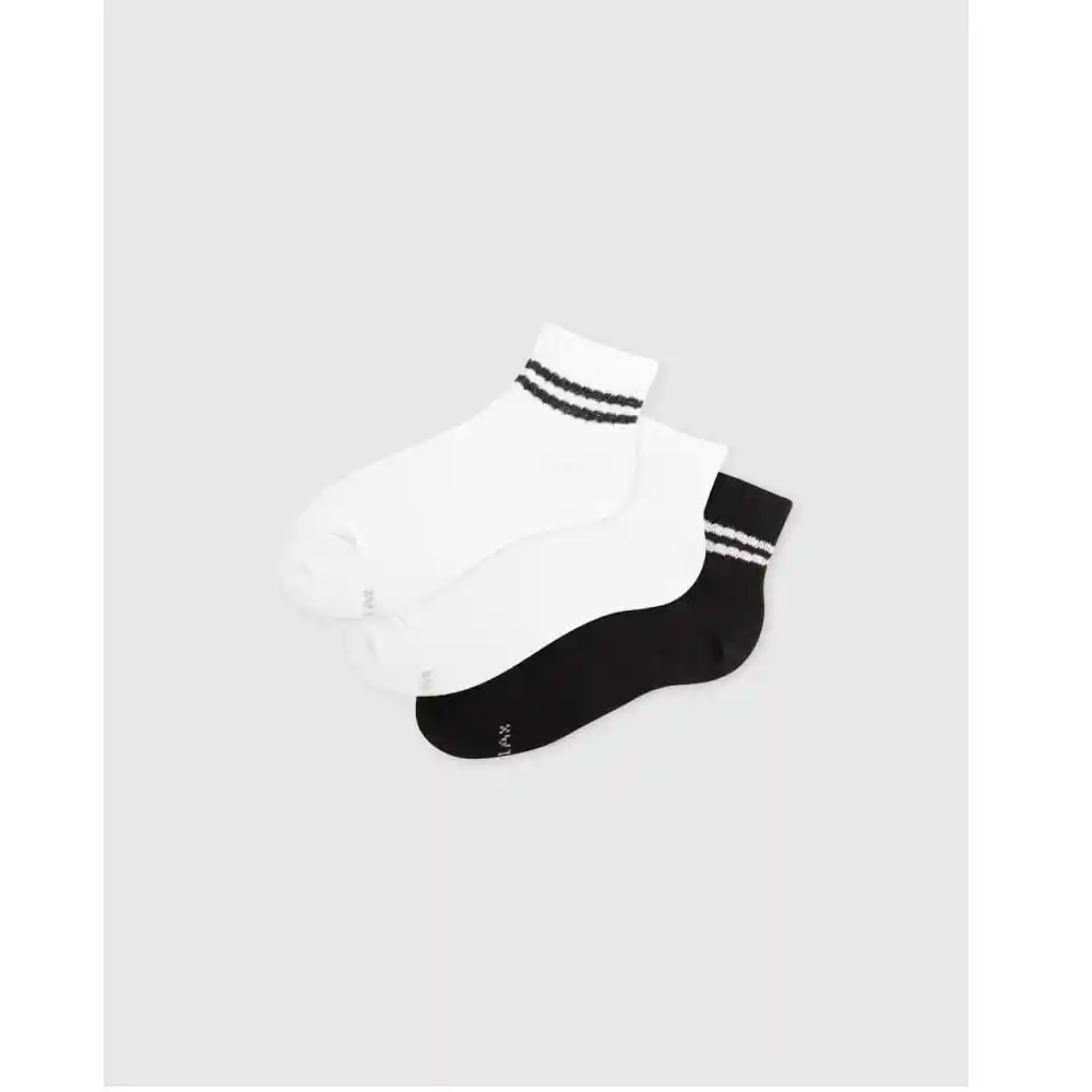 Medias Deportivas Cortas Kids Masculino Gasolgalax Talla 4-6