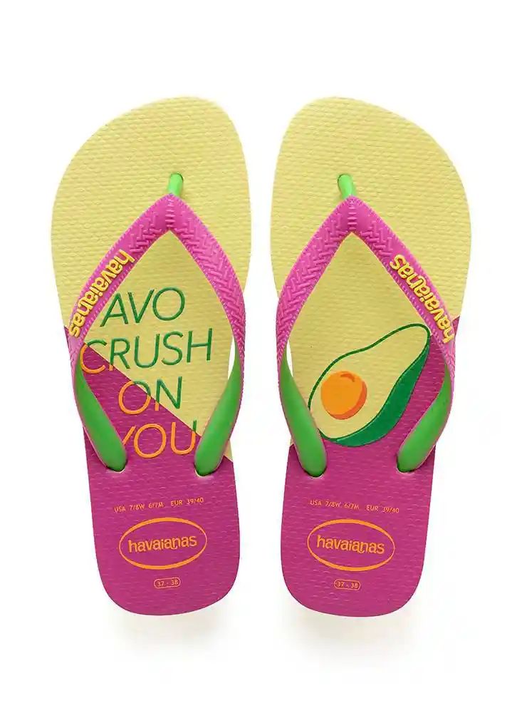 Sandalias Mujer Top Cool 37/38-amarillo