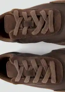 Tenis Deportiva Flat1 Chocolate Talla 38 Mujer Mango