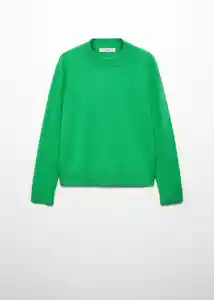 Buzo Jersey Tortu Verde Talla M Mujer Mango