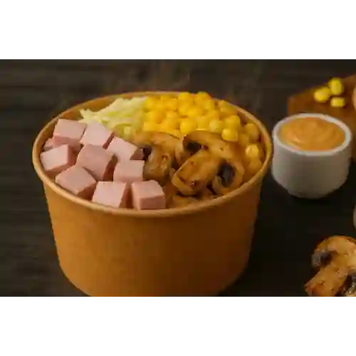 Cornmix Bowl Lomo Cerdo Ahumado