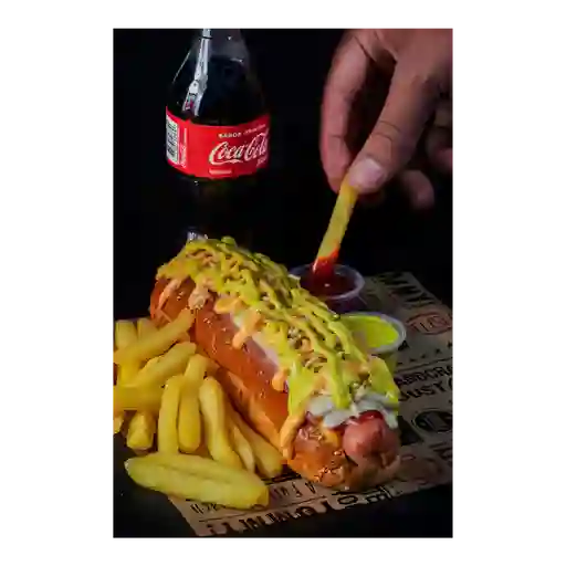 Perro hawaiano en combo