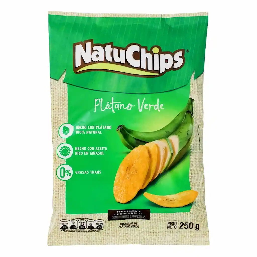 Platano Verde Hojuela De