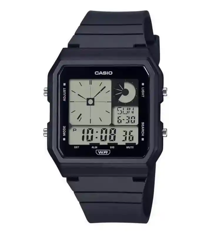 Reloj Casio Casual Modelo Lf-20w-8a2 Gris Original