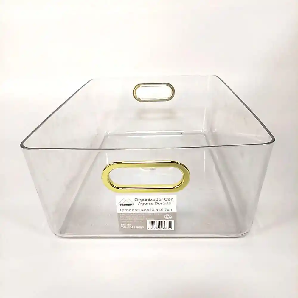Caja Organizador Acrilico Mediana Finlandek Wpb4338193