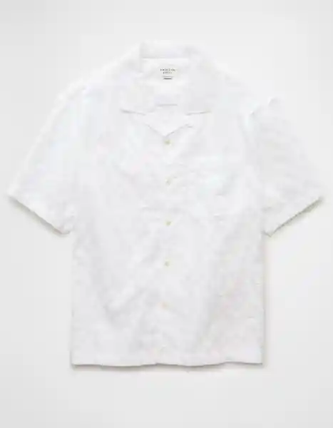 Camisa Hombre Blanco Talla Large 2920100 American Eagle