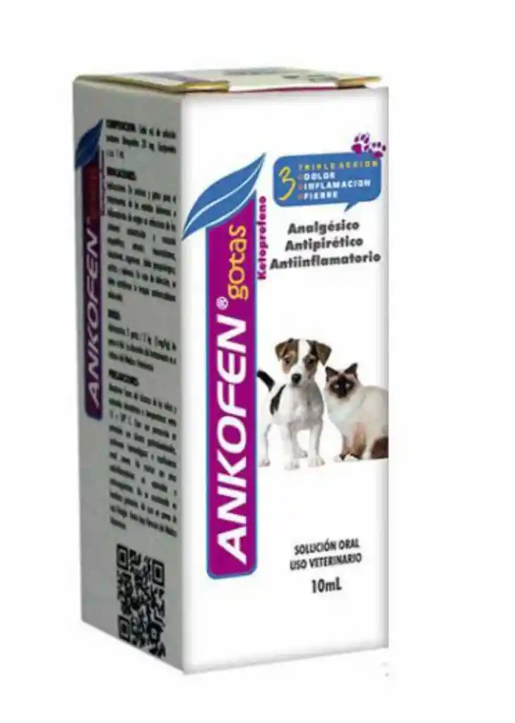 Ankofen Gotas Solución Oral para Perros y Gotas