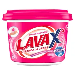 Lavaplatos Lavax Crema Rosado