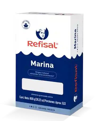 Refisal Sal Marina de Grano Fino