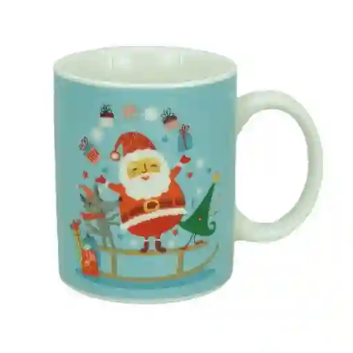 Krea Mug Santa en Trineo Navidad 2024 325 mL