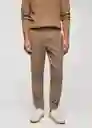 Pantalón Murlo Beige Talla 38 Hombre Mango