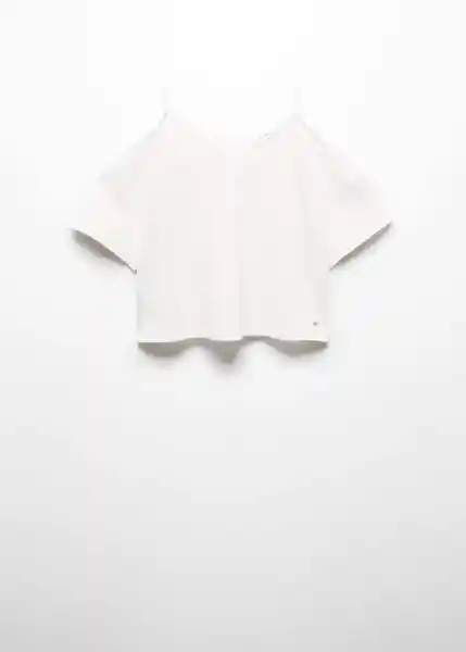 Camiseta Cuttie Offwhite Talla 18 Niñas Mango