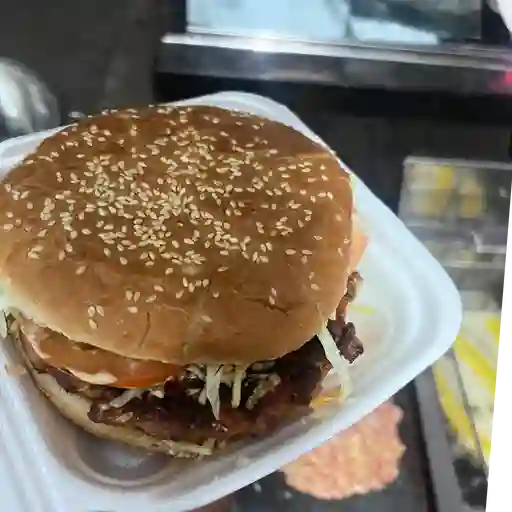 Hamburguesa de la casa