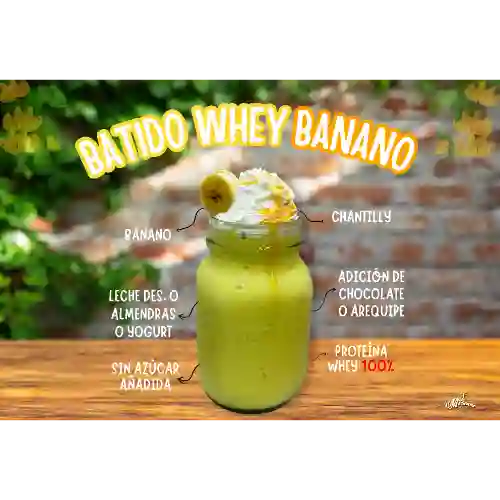 Batido de Banano Whey