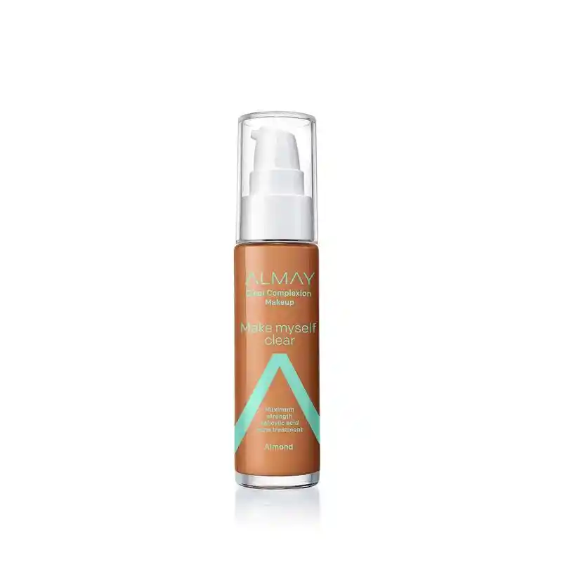 Almay Base Líquida Clear Complexion Tono Almond