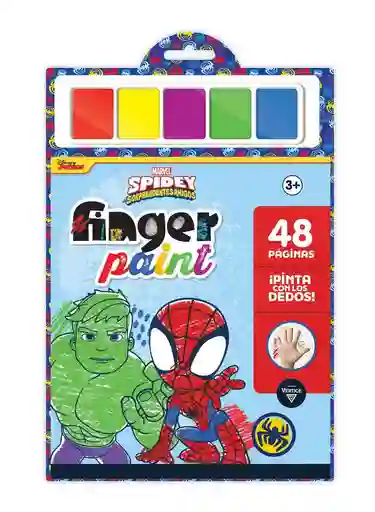 Libro Finger Paint Spidey Marvel Marvel